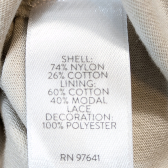 J. Jill Blouse Crochet Lace Overlay Feminine Whimsygoth Cream S - Picture 11 of 12